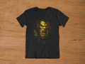 T-shirt "Horde Warchief" – Orc Warrior Portrait / Fantasy Siege Art
