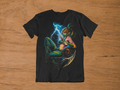 T-shirt Akali "Kinkou Shadow" – K/DA Style Ninja Art / League of Legends Graphic