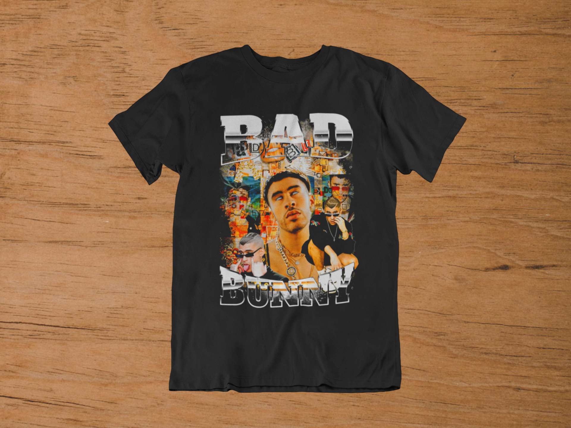 T-shirt Bad Bunny "Un Verano Sin Ti" – Retro Bootleg Rap Art / Puerto Rico Icon Graphic