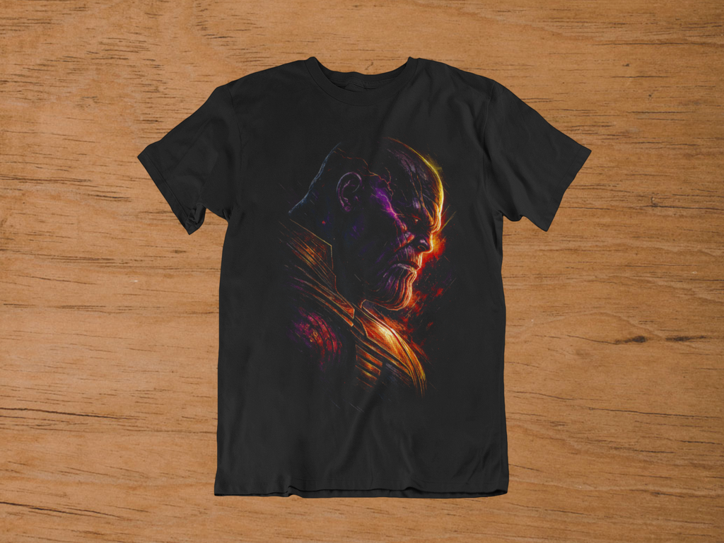 T-shirt Thanos "Eternal Balance" – Infinity Saga Art / MCU Villain Portrait