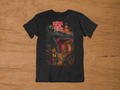 T-shirt Godzilla "Tokyo Night Terror" – Kaiju Monster Art / Japanese Kanji Graphic