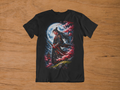 T-shirt Miyamoto Musashi "Blood Moon" – Ronin Samurai Art / Japanese Heritage Graphic