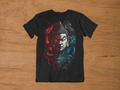 T-shirt Buddha & Demon "The Great Balance" – Dual Nature Art / Japanese Mythology Graphic