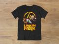 T-shirt Linkin Park "Energy Ritual" – Chester Bennington Live Art / Anarchy Symbol Music Graphic