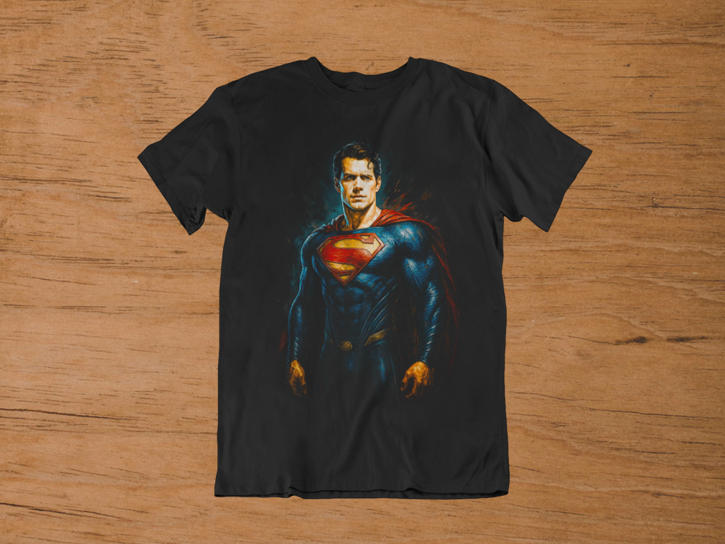 T-shirt Superman "Son of Krypton" – Man of Steel Portrait / DC Comics Legend Graphic