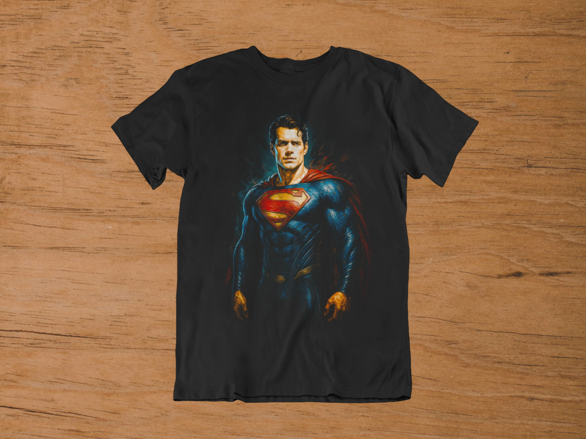 T-shirt Superman "Son of Krypton" – Man of Steel Portrait / DC Comics Legend Graphic