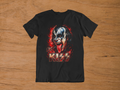 T-shirt KISS "The Demon" – Gene Simmons Portrait / Hard Rock Legend Graphic