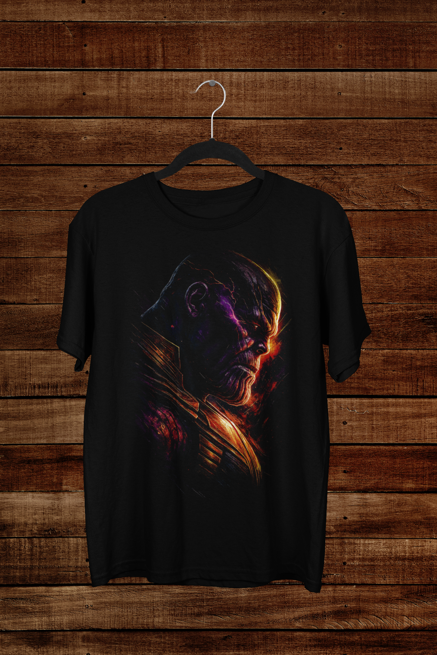 T-shirt Thanos "Eternal Balance" – Infinity Saga Art / MCU Villain Portrait