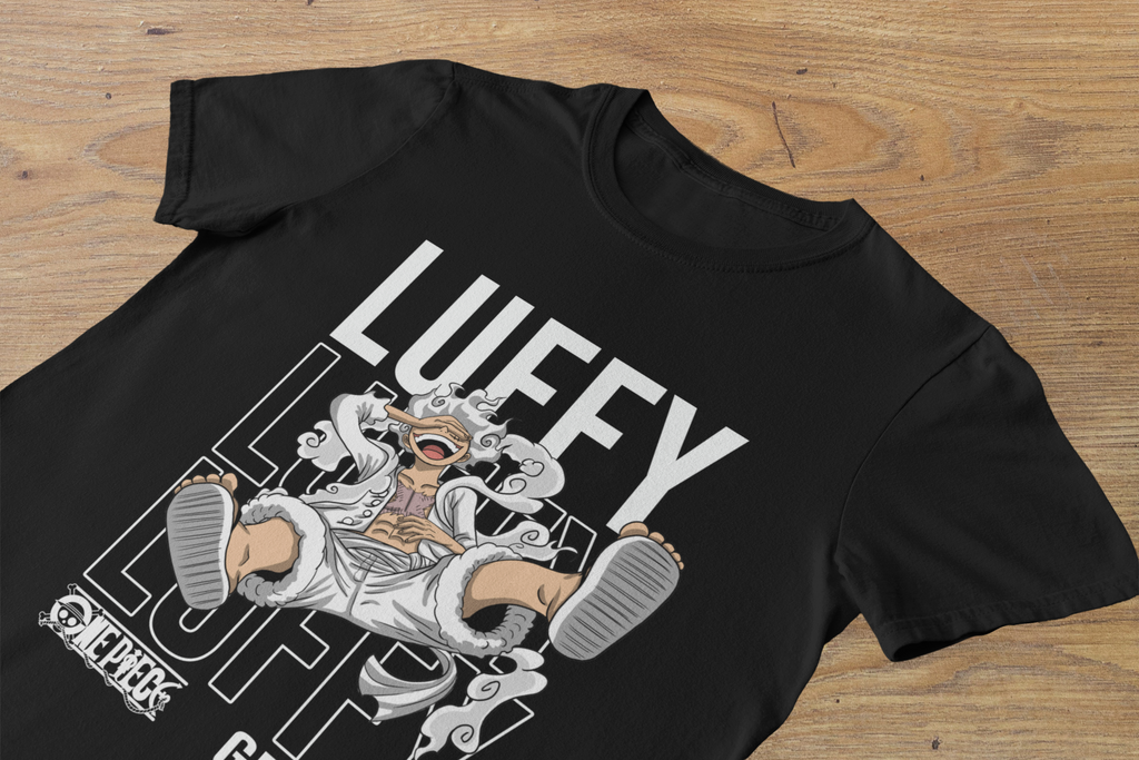 T-shirt Luffy "Gear 5 Liberation" – One Piece Manga Art / Joy Boy Graphic