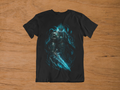 T-shirt Lich King "Frostmourne Hungers" – World of Warcraft Art / Wrath of the Lich King Graphic