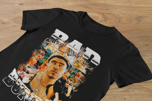 T-shirt Bad Bunny "Un Verano Sin Ti" – Retro Bootleg Rap Art / Puerto Rico Icon Graphic
