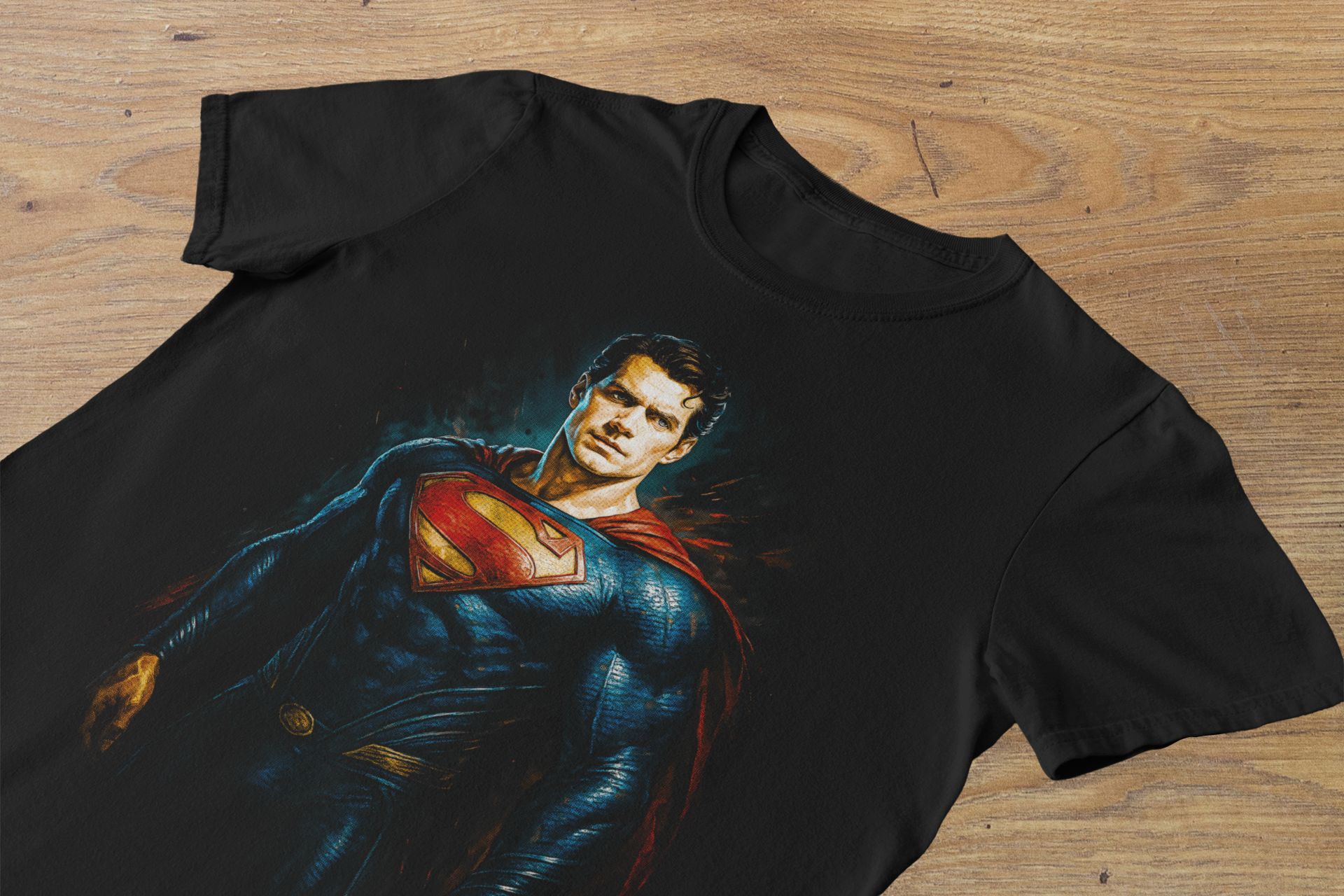 T-shirt Superman "Son of Krypton" – Man of Steel Portrait / DC Comics Legend Graphic
